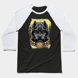 Bone Daddy Fierce Bully Dog Baseball T-Shirt